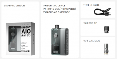 Smoant Knight AIO 90W (Monet Purple)